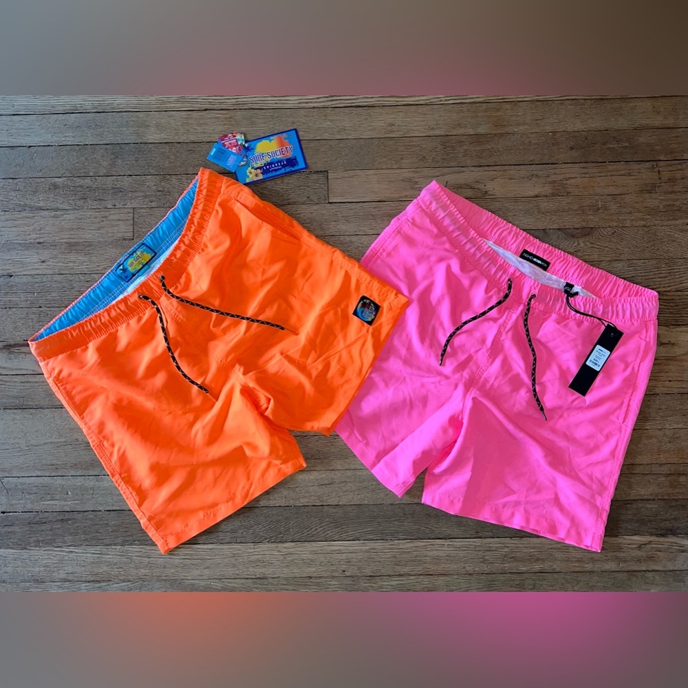 BUNDLE - 2 NWT Men’s Swimming Trunks (L)